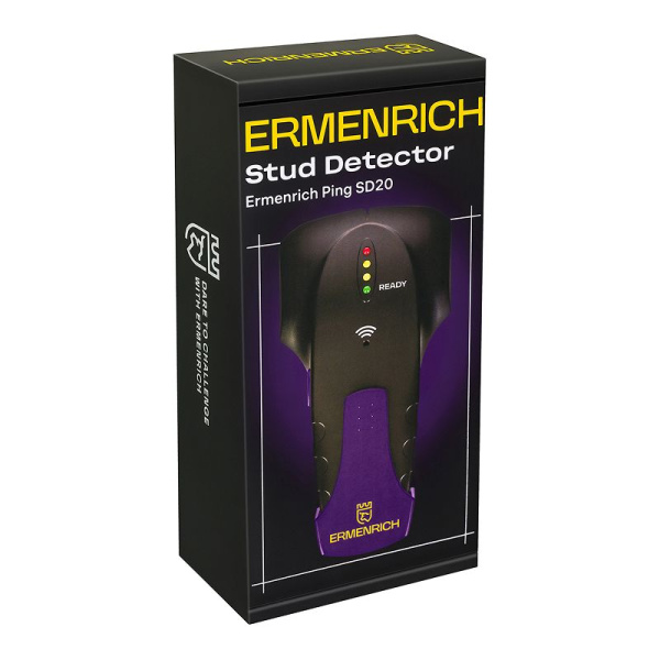 Детектор проводки Ermenrich Ping SD20, фиолетовый купить по низкой цене | МАКСПРОФИТ