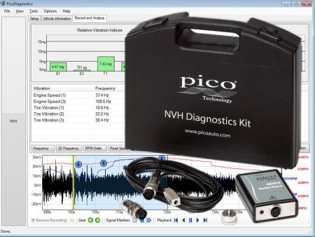 Комплект PQ129 для диагностики Pico NVH Standard kit в кейсе купить по низкой цене | МАКСПРОФИТ