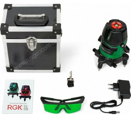 Лазерный построитель плоскостей RGK LP-62G купить по низкой цене | МАКСПРОФИТ