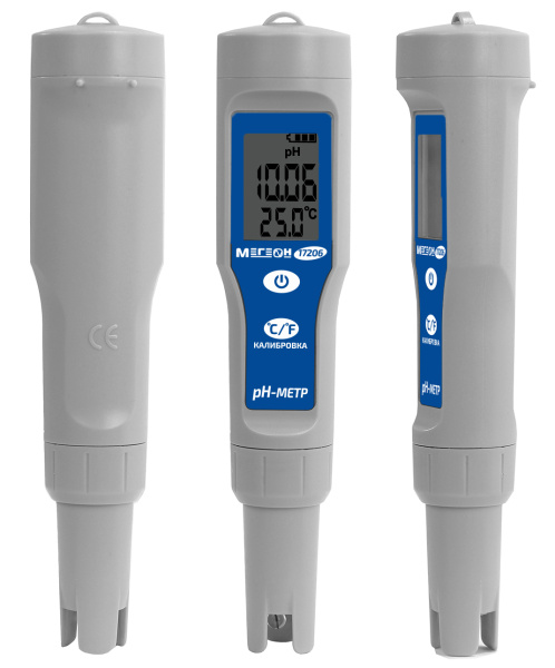 pH-метр цифровой МЕГЕОН 17206 купить по низкой цене | МАКСПРОФИТ