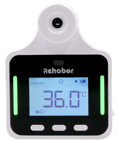 Автоматический инфракрасный термометр для контроля посетителей Rehabor KF150 купить по низкой цене | МАКСПРОФИТ