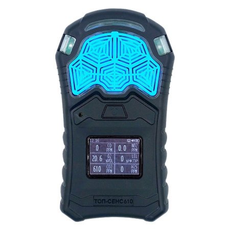 Портативный газоанализатор ТОП-СЕНС 610 (O2, CO, H2S, NO2, SO2) с поверкой и возможностью смены сенсоров купить по низкой цене | МАКСПРОФИТ