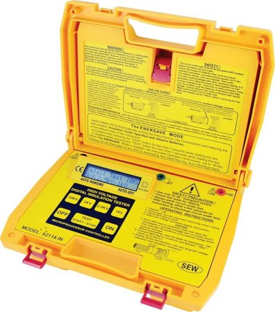 Измеритель сопротивления изоляции SEW 6211 IN купить по низкой цене | МАКСПРОФИТ
