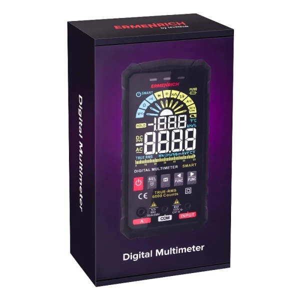 Цифровой мультиметр Ermenrich Zing TC27 купить по низкой цене | МАКСПРОФИТ