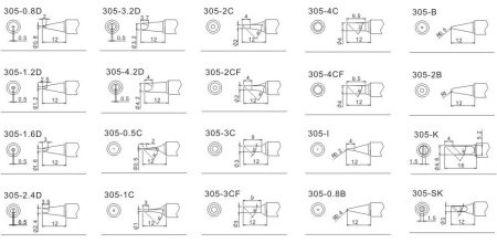 Жало Quick 3034-2CF (Quick 305-2CF) купить по низкой цене | МАКСПРОФИТ