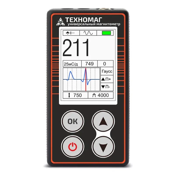 Универсальный магнитометр Техно-НДТ ТЕХНОМАГ с преобразователем Г-2С градиентометра и образцом купить по низкой цене | МАКСПРОФИТ