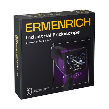 Видеоэндоскоп Ermenrich Seek VE40, фиолетовый купить по низкой цене | МАКСПРОФИТ