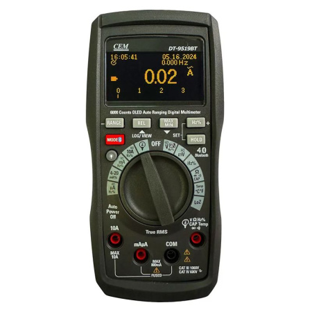 Мультиметр цифровой с функцией True RMS CEM DT-9519BT купить по низкой цене | МАКСПРОФИТ