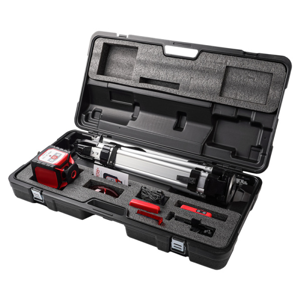 Комплект ротационного нивелира с раздвижным штативом RGK SP-100 COMBO купить по низкой цене | МАКСПРОФИТ