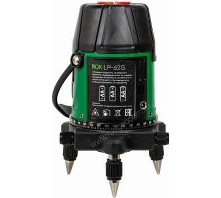 Лазерный построитель плоскостей RGK LP-62G купить по низкой цене | МАКСПРОФИТ